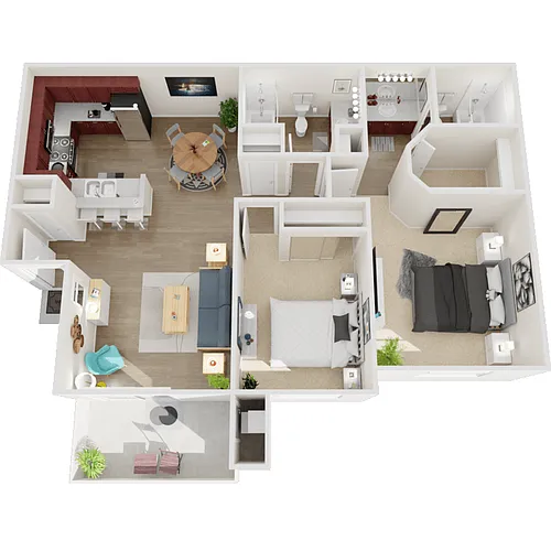 Floor plan Plan D