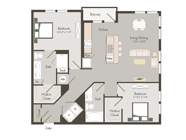 Floor plan B4