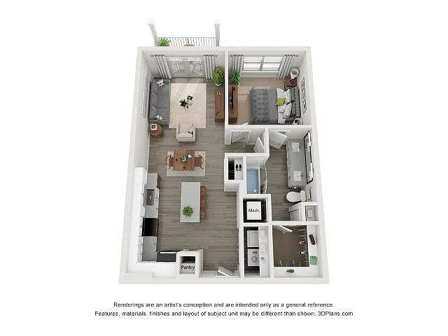 Floor plan Collins A1