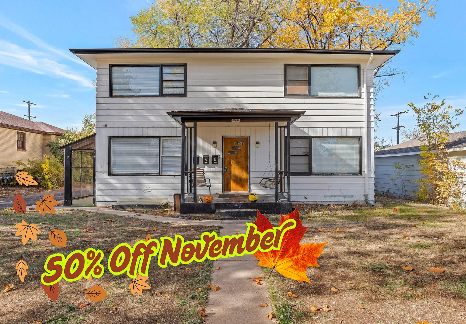 Charming vintage style two-bedroom apartment home + Private Garage in the Heart of Greeley! — Photo 1