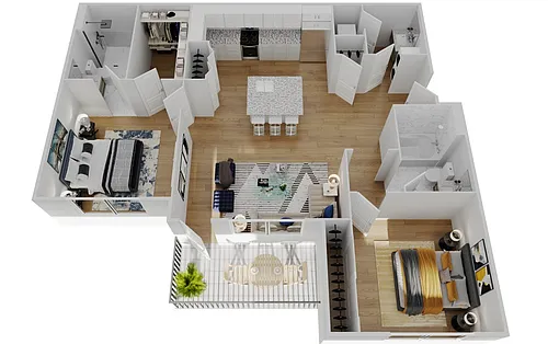 Floor plan B1
