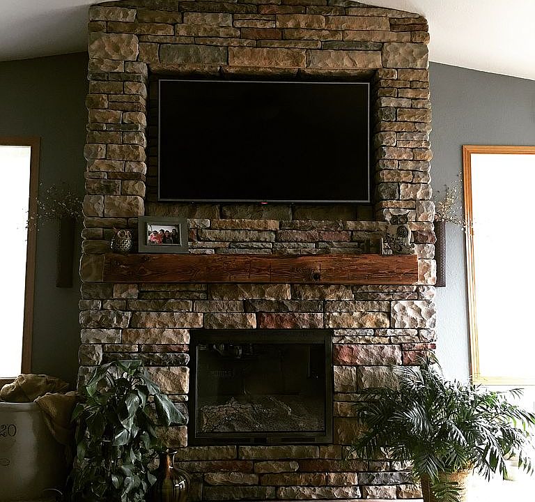 Stone floor to ceiling 