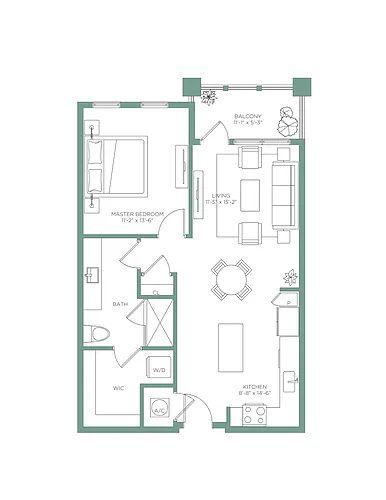 Floor plan A2