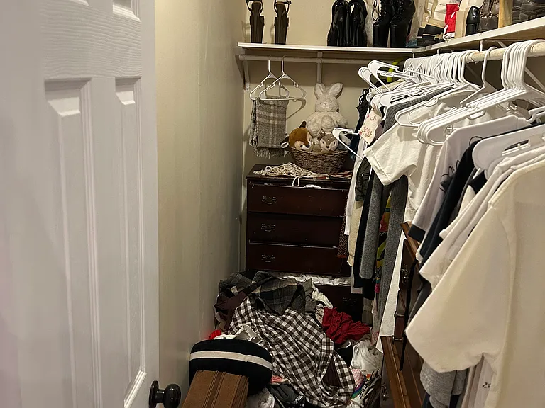 Master bedroom closet