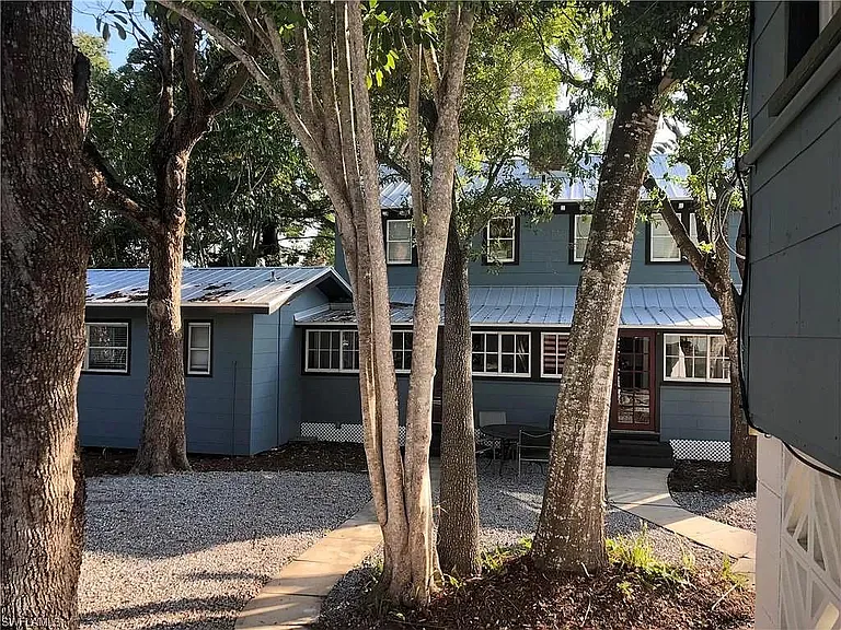 Back of main house