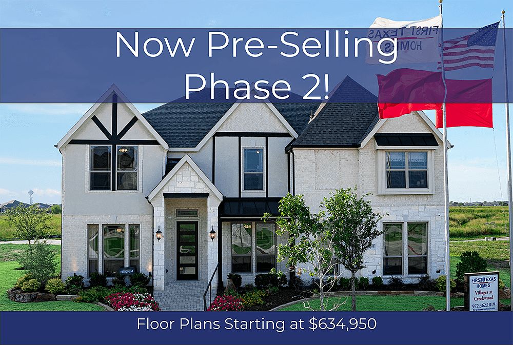 Villages of Creekwood by First Texas Homes in Frisco TX Zillow