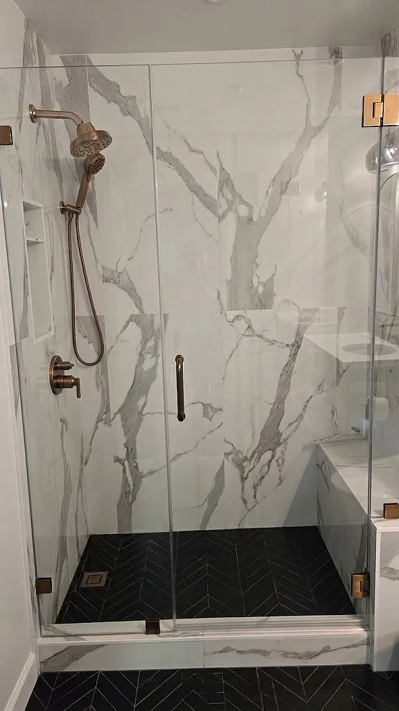 Newly renovated Bathroom Shower