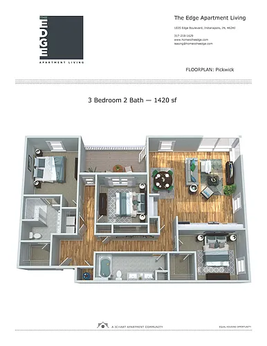 Floor plan Pickwick 3.2
