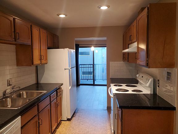 Through the kitchen, we can get to the dining area.