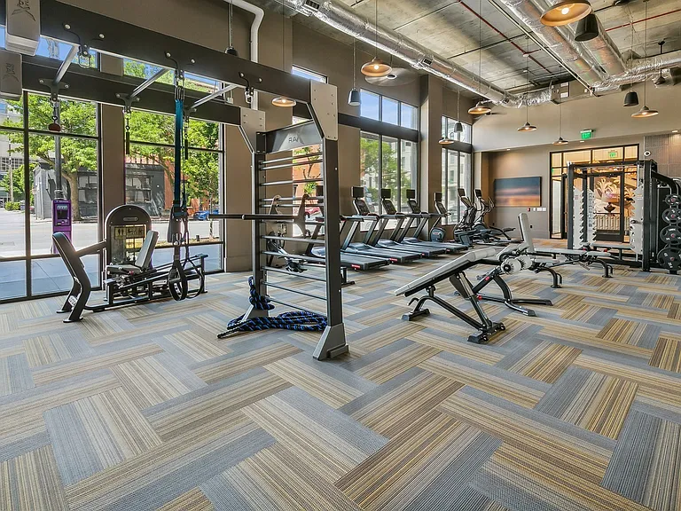 Push your limits in a fully equipped fitness center designed for serious strength and performance.
