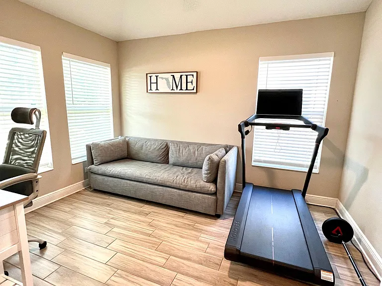 Office with sleeper sofa