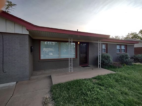View from double wide driveway.