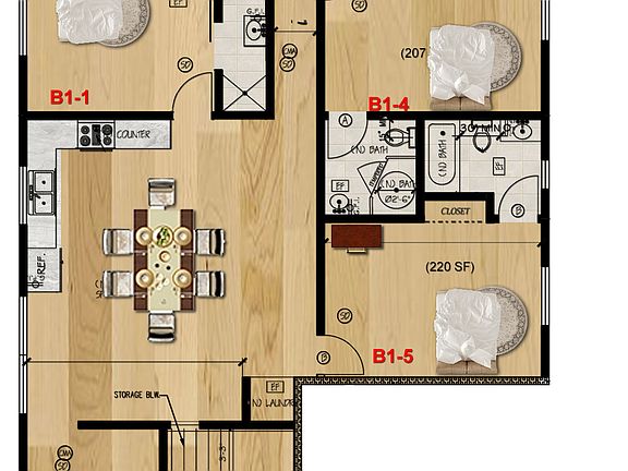 3rd image of 1410 W 37th Pl #B1