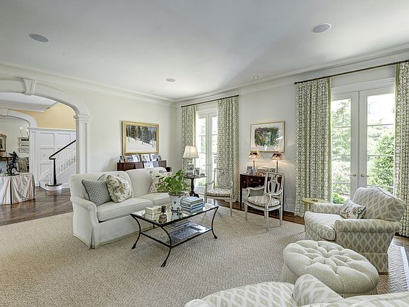 LIVING ROOM W/FRENCH DOORS