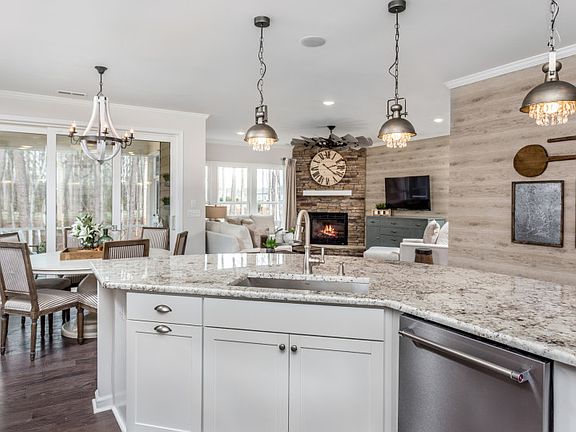 Large kitchen island