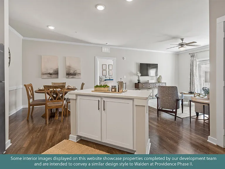 Kitchen Island & Living Area Phase II