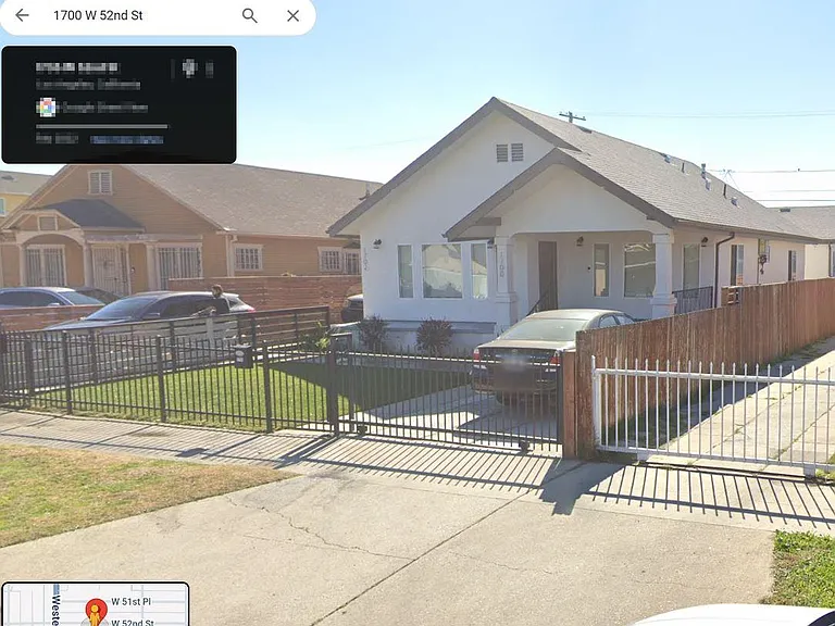 Google View side of home