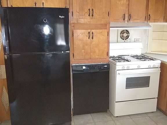 appliances in kitchen