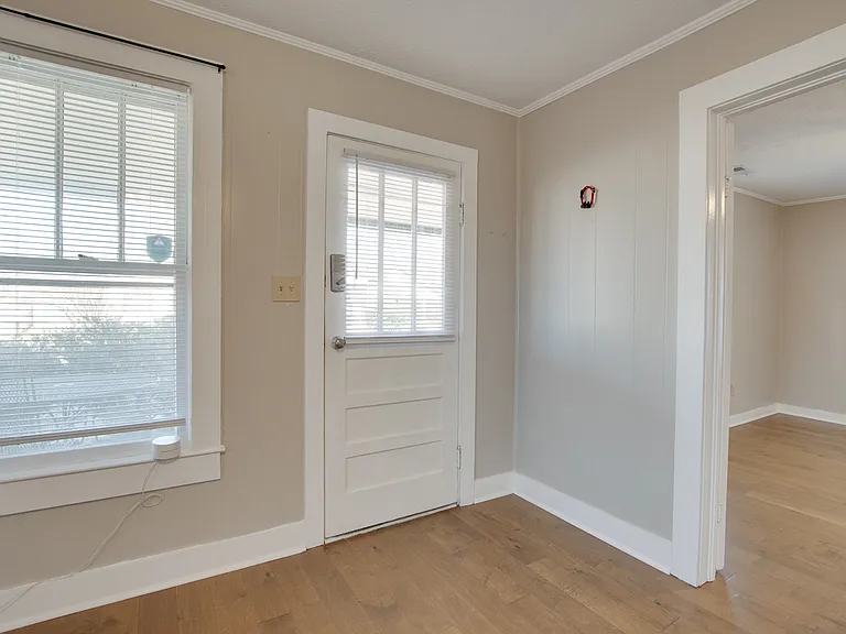 Living Room and Front Door