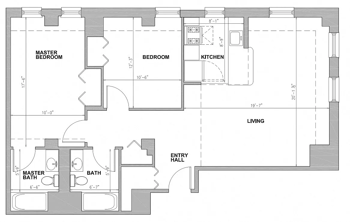 Floor plan JC Copley Square