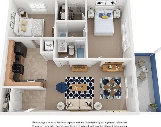 Apple | Two Bedroom Apple | Two Bedroom