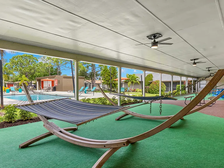 Hammocks Poolside