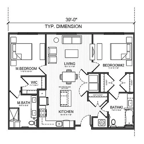 Floor plan Clover