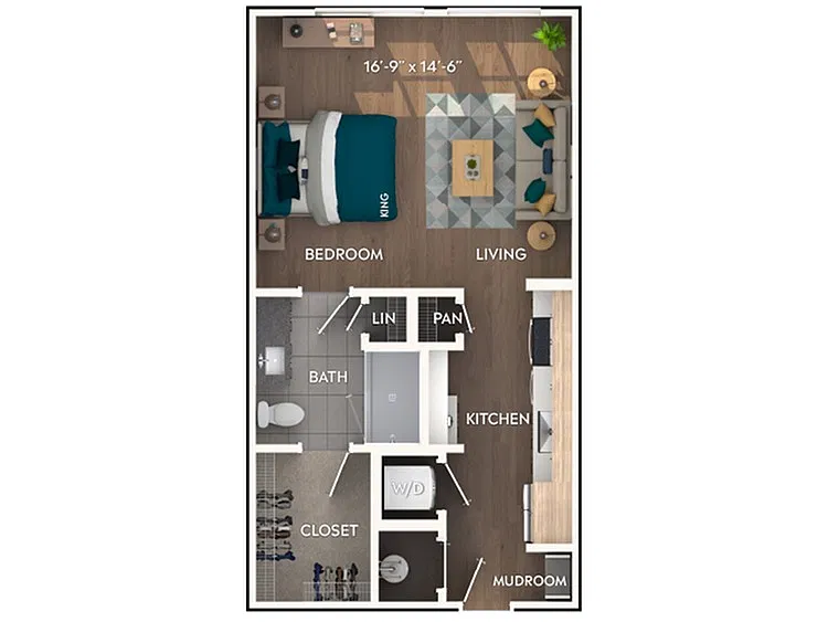 Floor plan E1