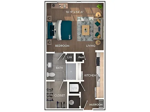 Floor plan E1