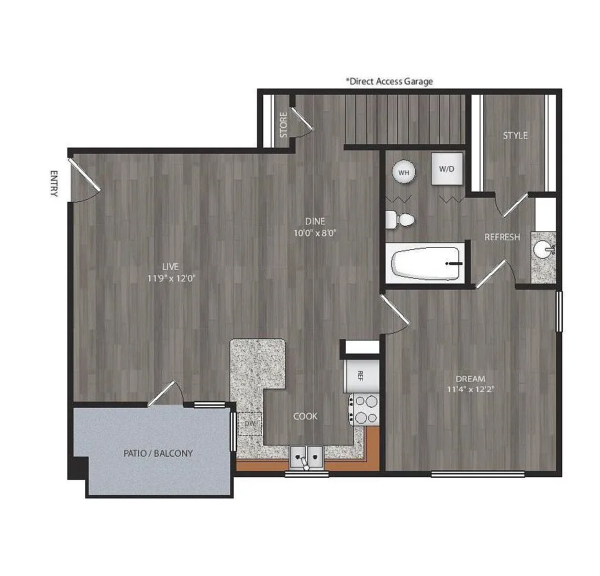Floor plan A3G