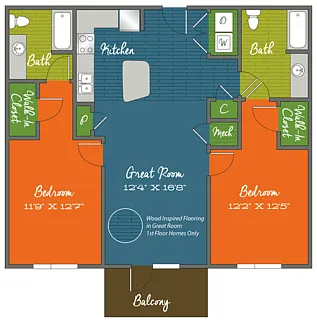 Floor plan B5