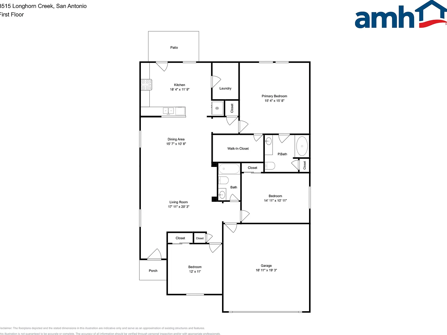 3 bed, 2.0 bath, 1608 sqft, $1,770 — Photo 2