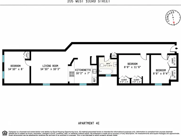 205 W 103rd St #4E — Photo 11