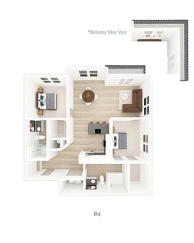 Floor plan B4