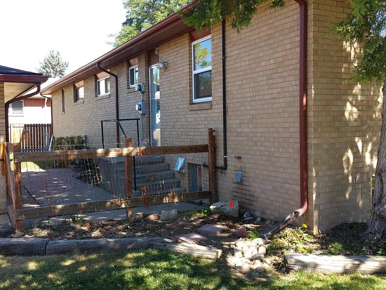 Shaded Patio and Table
