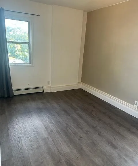 Back bedroom/office with accent wall