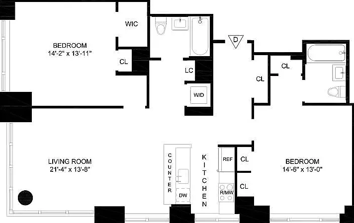 175 W 60th St #35D — Photo 11