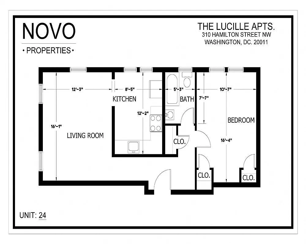 Floor plan Studio