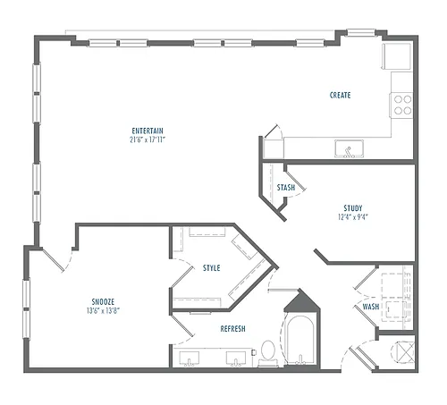 Floor plan A4A1