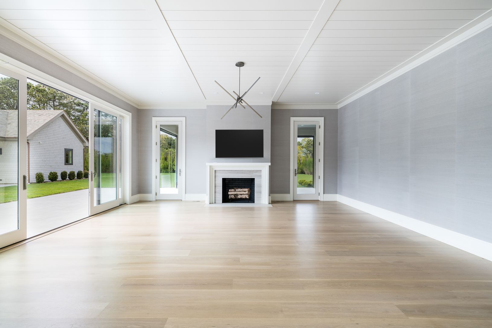 Living Room with Fireplace
