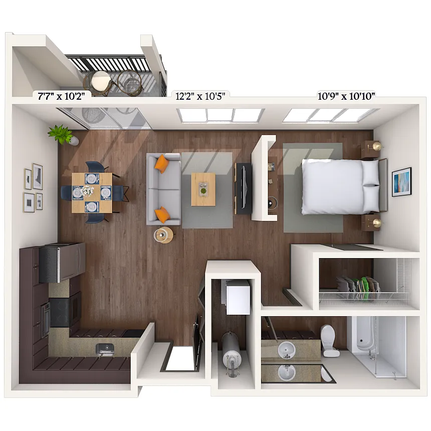 Floor plan The Dali