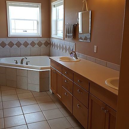 master bath with jetted tub 