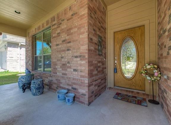 Front porch/front door.