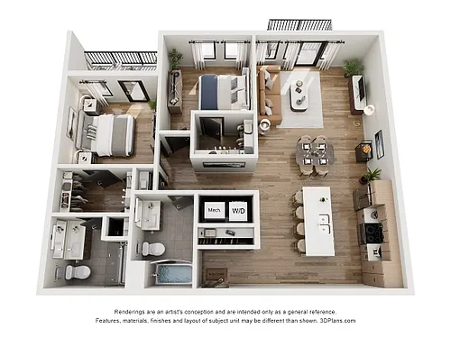 Floor plan B13