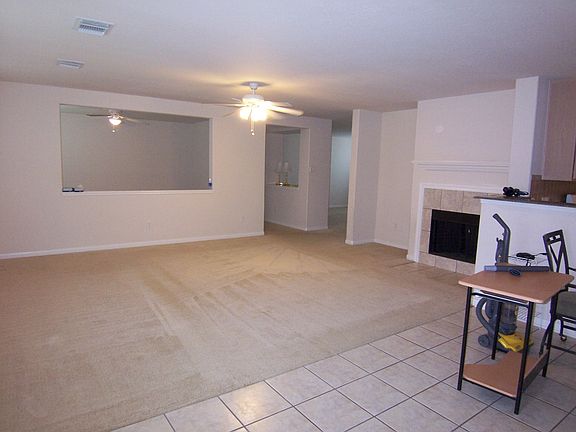 Living Area with Fireplace