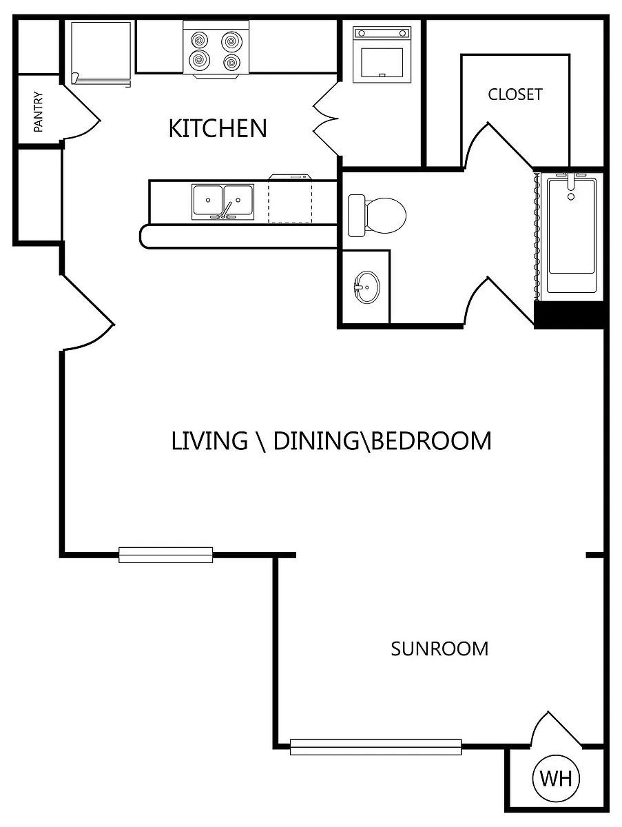Floor plan S-SR