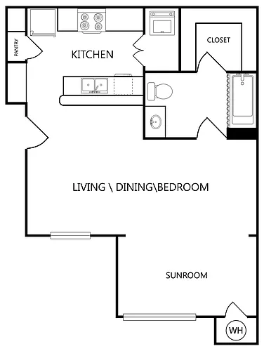 Floor plan S-SR