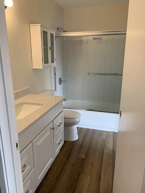 Upstairs bathroom remodeled
