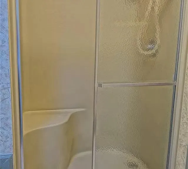 Master shower