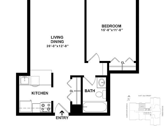 2nd image of 155 E 31st St #W28g